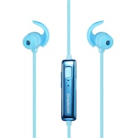 Bluetooth Sports Wireless Earphones Metal in Blue